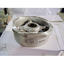 Stainless Steel Pn40 Wafer Type One-Way Valve